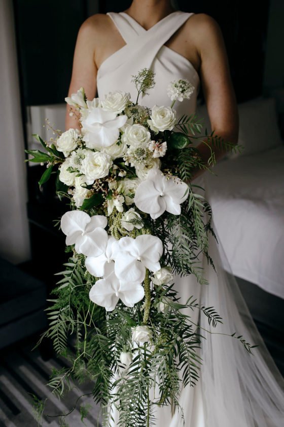 An Elegant Wedding with a Lush Cascading Bouquet in the Woods of Australia ift.tt/2V3Pzhd