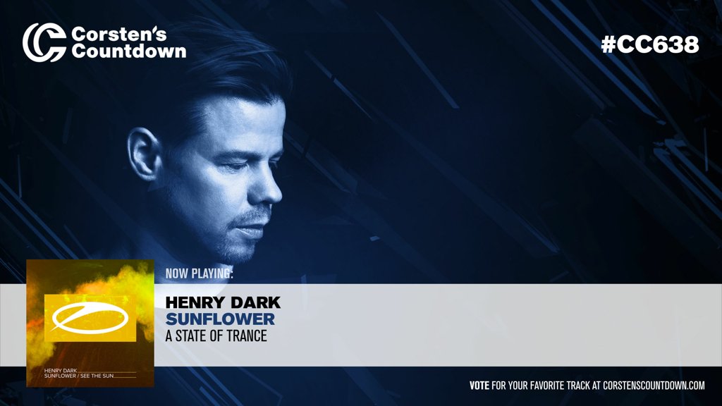 ResonationRadio's tweet photo. 03. The next track in #CC638 is a new track by @henrydarkmusic. And that one is called “Sunflower” [@ASOT] https://t.co/P7T3uPdbWo https://t.co/Ek9j32W8B4