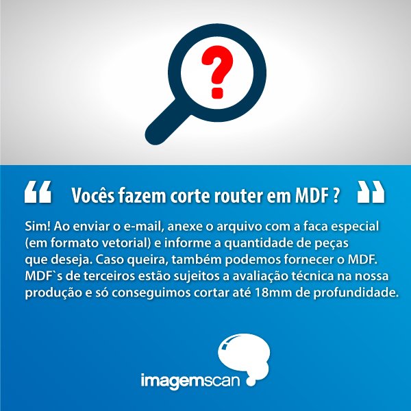 imagem_scan's tweet image. Sim, fazemos corte em MDF. Quer produzir algum material mas possui alguma dúvida, entre em contato conosco.⠀

#comunicacaovisual #grafica #corterouter #sinalizaçao #placa #pvc #acm