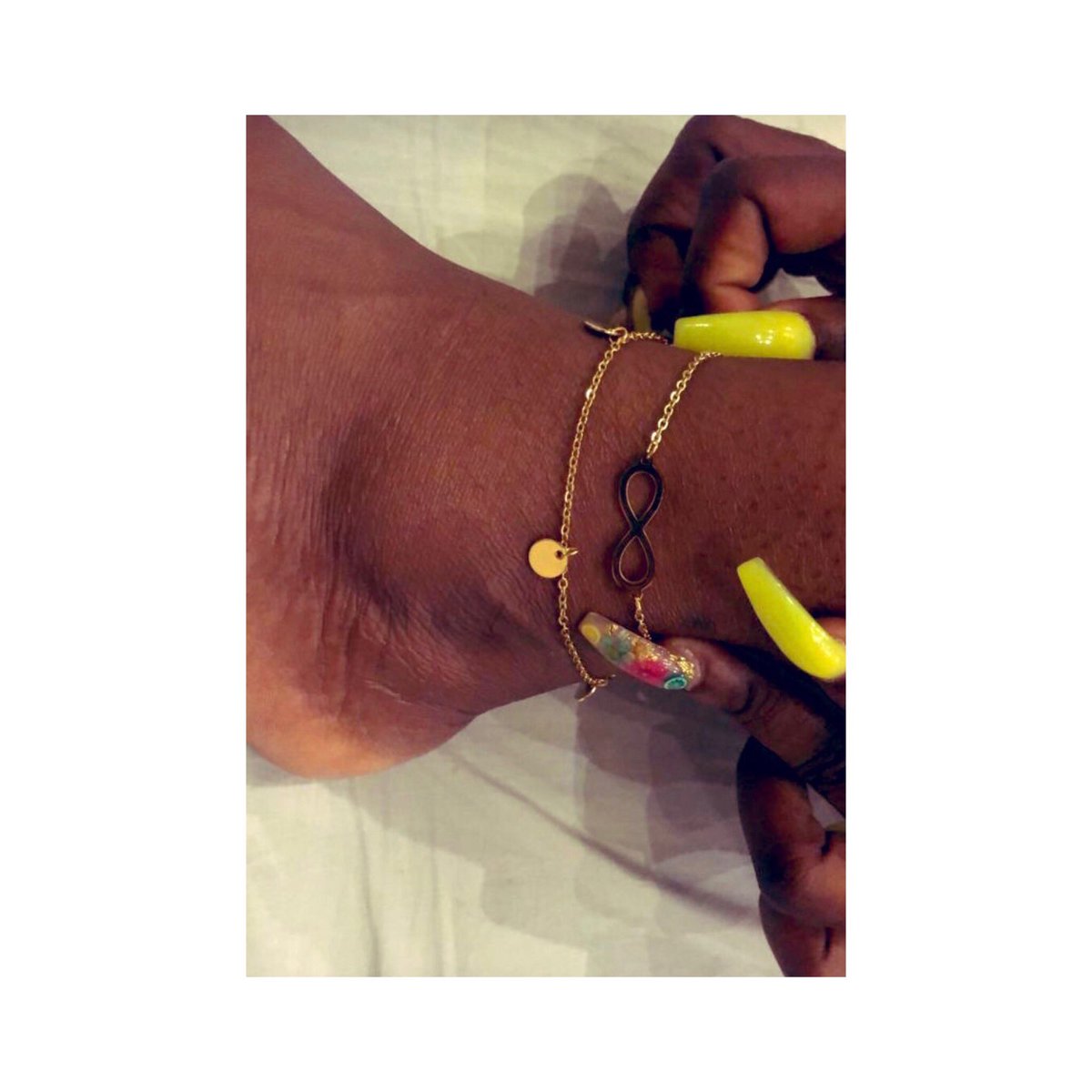 Double chain Anklet now available 100% steel Price: 2000Pls send a dm to order Pls help Rt