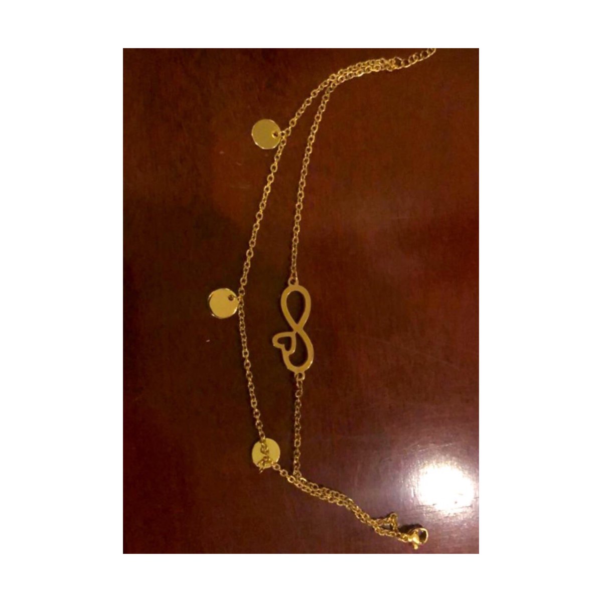 Double chain Anklet now available 100% steel Price: 2000Pls send a dm to order Pls help Rt