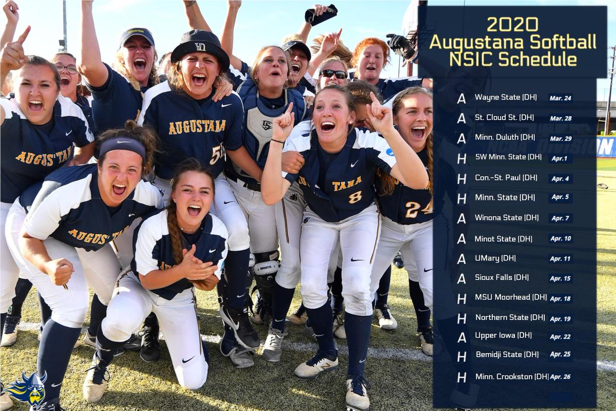 AugieSoftball's tweet photo. 👁 2020 Vision 👁

Our spring schedule is official ✅ See you at Bowden Field April 1st. Details ➡️ https://t.co/XWbH1vUCOT 

#RelentlessPursuit | #BuildingChampions https://t.co/8r5zTeDRBH