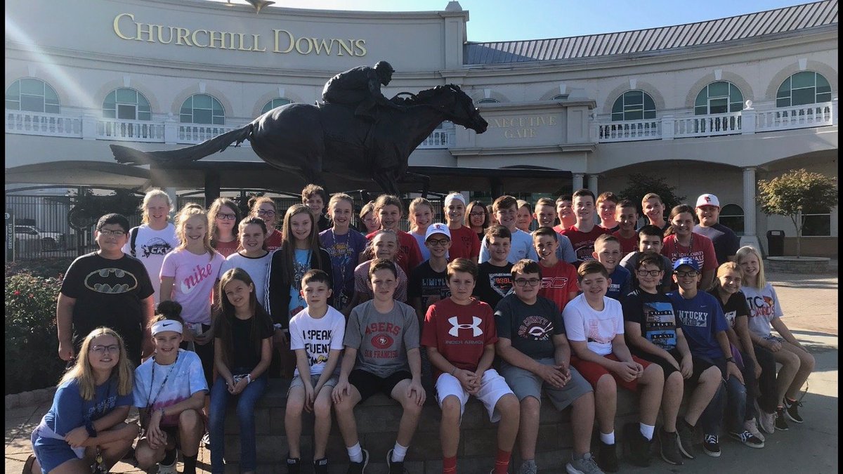 TC_Schools_KY's tweet photo. TCMS 6th Grade Cardinal Academy students spent their day at the Kentucky Derby Museum!
#tcpride #cardinalacademy #tcms #driventosuccess https://t.co/qyaKIcJzQz