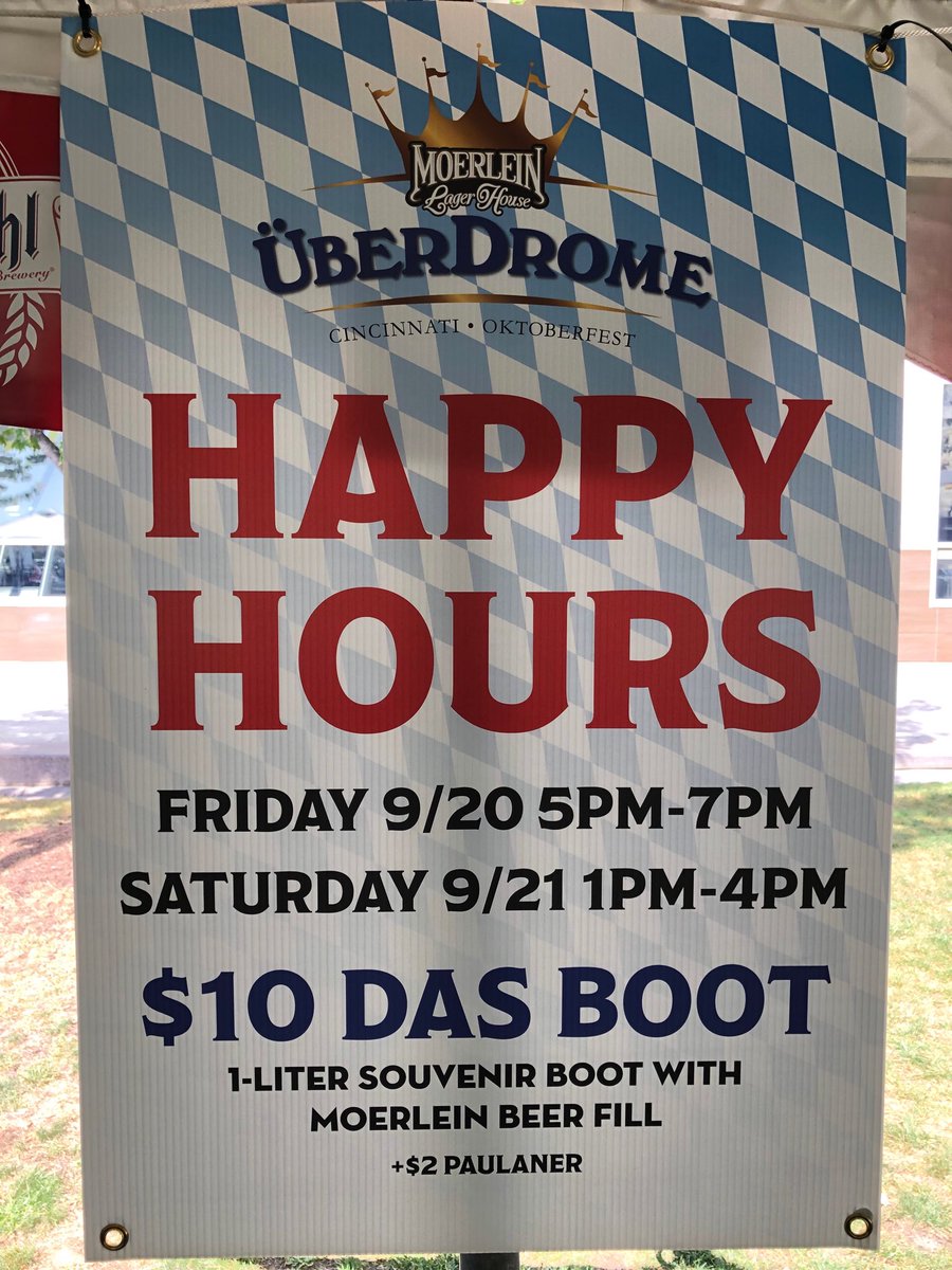 moerleinbeers's tweet photo. You had me at hello. #hello #Uberdrome #HappyHour #Oktoberfest #DasBoot #Liter #Moerlein https://t.co/bzwmiame1Y