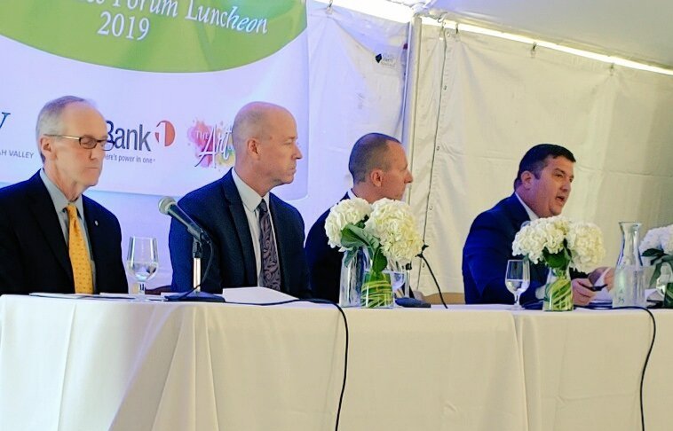 Dr. Bishop participated as a panelist during the Museum of the Shenandoah Valley's Business Forum Luncheon to discuss work force readiness and the school division's efforts in Career &amp; Technical Ed.  <a href="/CCHSEagle/">Clarke County HS</a> <a href="/JWMSGoCougars/">J-WMS</a> <a href="/BESGoCardinals/">Boyce Elementary</a> <a href="/CESGoPanthers/">CESGoPanthers</a>