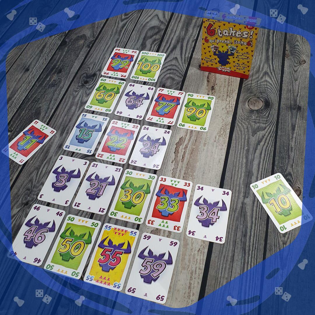 backtogames's tweet photo. 6 Takes is a little game where having the least number of Bullheads is the key, speaking of bulls, the game will also induce a seeing-red rage 🤣 

لعبة 6 Takes تعتمد على الحصول على أقل عدد من الثيران. وستثير غضبكم في بعض الأحيان 🤣 https://t.co/Dw8Nd0ZueH