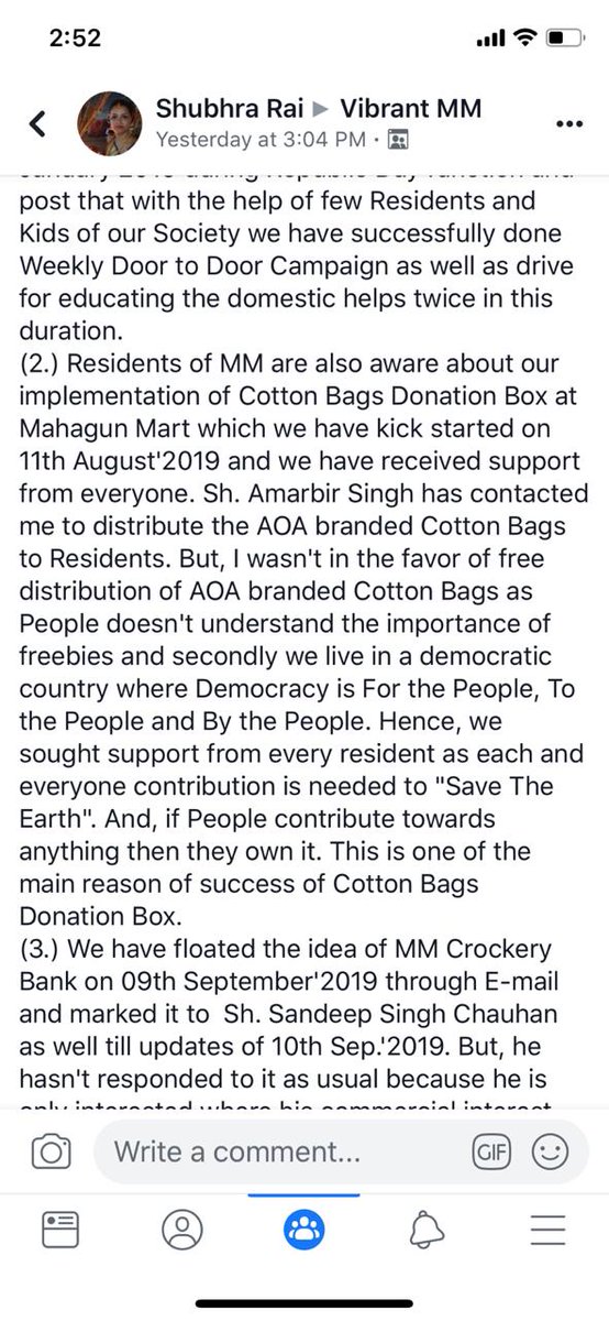 JyotiSingh431's tweet photo. Illegal AOA did nothing for 2yrs. Now does PHOTO OP &amp; prints in media 2 POLITICISE the noble cause of envmnt. Spends residents money w/o accountability Undermined the 7months efforts of residents &amp; kids See residents email #PlsOrderGBMinMahagunModerne @CeoNoida @noida_authority https://t.co/ZqpqqpcSJk