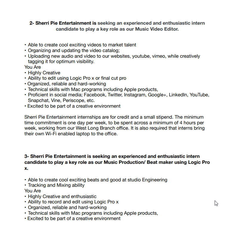 Another internship available for MU students <a href="/monmouthu/">Monmouth University</a>