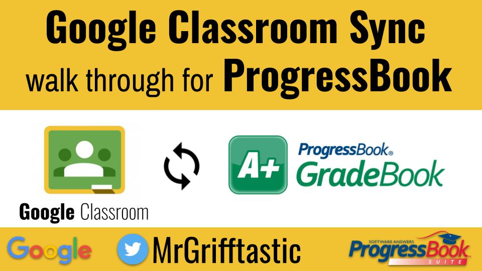 MrGrifftastic's tweet image. Google Classroom syncing with ProgressBook&apos;s Gradebook - Check out this walk through I made for teachers - youtu.be/Af1QHy3jAIA #edtech #GoogleClassroom
#ProgressBook