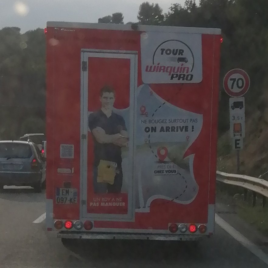 ChristopheSang3's tweet photo. Le camion Wirquin Tour 2019 reprend la route direction le Cannet Rocheville rendez vous demain des 07h00 #europlomberiepiscines#Cannet#partenairesexpert#btp#plomberie#algorel@wirquinpro https://t.co/CE3LBI4N3t