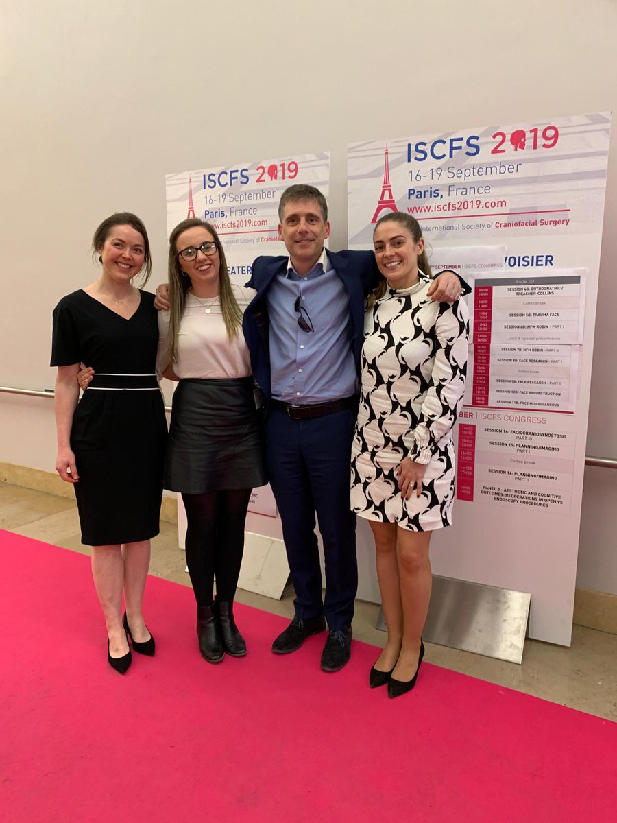 National Paediatric Craniofacial Centre (NPCC) (@cranioie) on Twitter photo 4 presentations ✅ <a href="/Iscfs2019/">ISCFS 2019</a> #iscfs2019 by our super team Dr Aileen Egan, Dr Mairead Kelly & Dr Christina Buckley here with Mr Dylan Murray Lead Clinician <a href="/cranioIE/">National Paediatric Craniofacial Centre (NPCC)</a> <a href="/TempleStreetHos/">CHI at Temple Street</a> <a href="/Temple_Street/">Temple Street</a> Now you can really enjoy the conference <a href="/AileenEgan/">Aileen Egan</a> <a href="/Mairead8894/">Mairéad Kelly</a> <a href="/cbplastics/">Christina</a> 👏 4 presentations ✅ <a href="/Iscfs2019/">ISCFS 2019</a> #iscfs2019 by our super team Dr Aileen Egan, Dr Mairead Kelly & Dr Christina Buckley here with Mr Dylan Murray Lead Clinician <a href="/cranioIE/">National Paediatric Craniofacial Centre (NPCC)</a> <a href="/TempleStreetHos/">CHI at Temple Street</a> <a href="/Temple_Street/">Temple Street</a> Now you can really enjoy the conference <a href="/AileenEgan/">Aileen Egan</a> <a href="/Mairead8894/">Mairéad Kelly</a> <a href="/cbplastics/">Christina</a> 👏