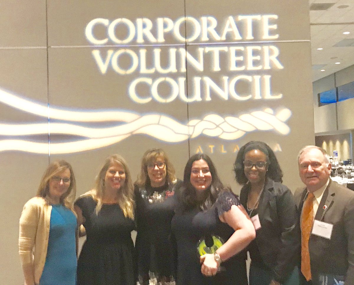 krischristyATL's tweet photo. .#CVCImpact awards with community friends celebrating volunteerism. Congrats to @APSPartnerships on receiving the #CVCAtlanta Impact award with @Delta. #WellsFargo is proud member of @CVCofAtlanta! https://t.co/AJBzcRXIeR