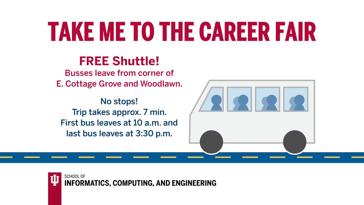 Iu Luddy On Twitter Need A Ride To The Sice Career Fair Tomorrow