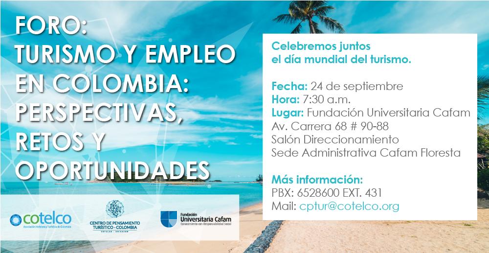 CPTUR_Col's tweet photo. ¿Es hora de flexibilizar la contratación por horas en el sector turismo?.  

Asiste al Foro Empleo y Turismo en Colombia y conoce de este y otros retos que en materia laboral tiene el sector y sus posibles alternativas de solución. Inscripciones: https://t.co/nWuoMndnDE https://t.co/F7cvxmrUdu