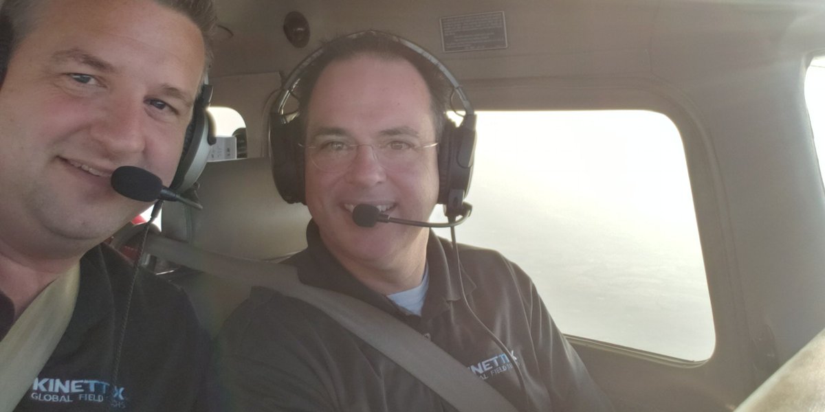 kinettix's tweet photo. Our VP of Operations, Bob Supinger, is headed to Atlanta today to meet with a client and review a new #DigitalSignage opportunity. Traveling is very efficient when your VP of Sales, Scott Meyer, is also a commercial pilot! #GlobalFieldTechs https://t.co/XZWJHxm0k8