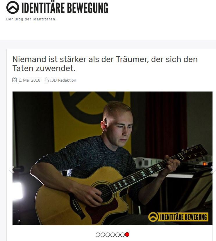 SHornchen's tweet photo. Rechtsextreme in der #Jugendarbeit in Süd-#Brandenburg: Vorsitzender der #Dorfjugend #Grünewalde (ein Örtchen bei #Lauchhammer) ist Paul Meyer - sonst Aktivist bei den neofaschistischen, auch vom Verfassungsschutz beobachteten #Identitäre'n sowie Videofilmer für die #AfD. https://t.co/1RJlIrMkyL