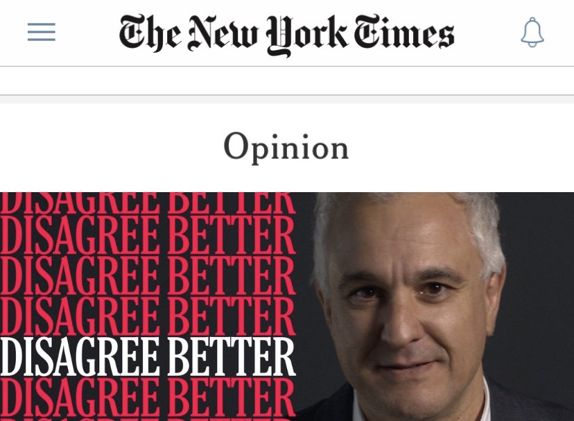 Beautiful and important. You Can Disagree Better nyti.ms/2NmEmaf