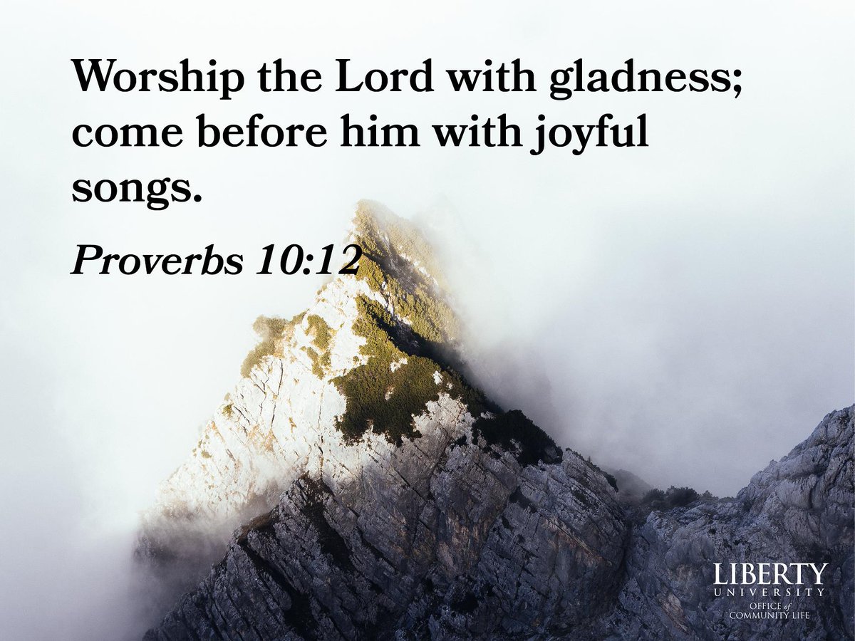 LUCommunityLife's tweet photo. #WorshipWednesday #WednesdayWisdom #MorningDevotion #Scripture #Bible #LUCommunity #LibertyUniversity https://t.co/kB8csJHOMm
