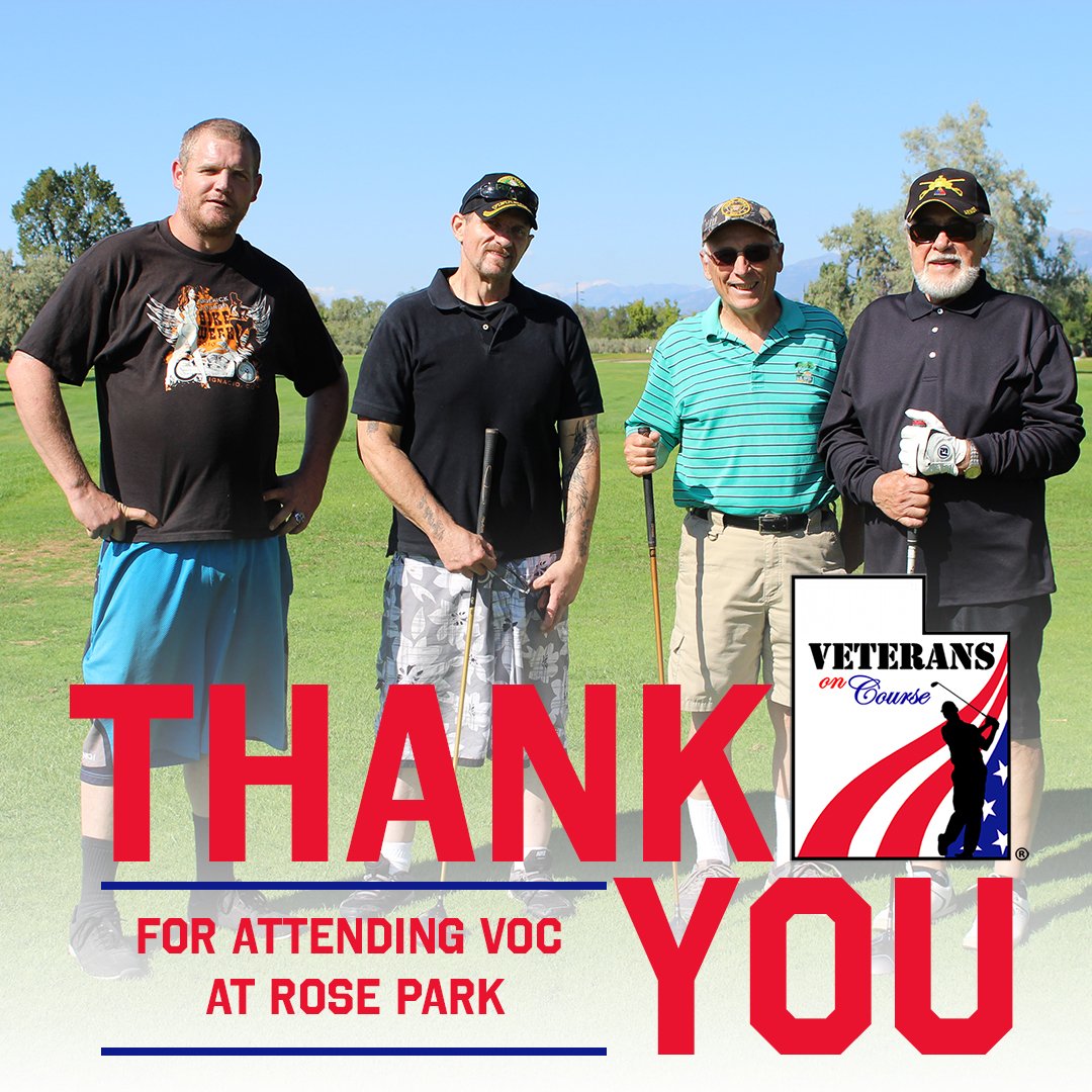 UtahGolf_Fdn's tweet photo. THANK YOU to all the veterans & active military who attended #VeteransonCourse @soldierhollowgc & #VeteransonCourse @ROSEPARKGC! 🇺🇸
The UGF appreciates your service and participation. ⛳️ #thankyouforyourservice #utahgolf https://t.co/9IQFVYbNv9