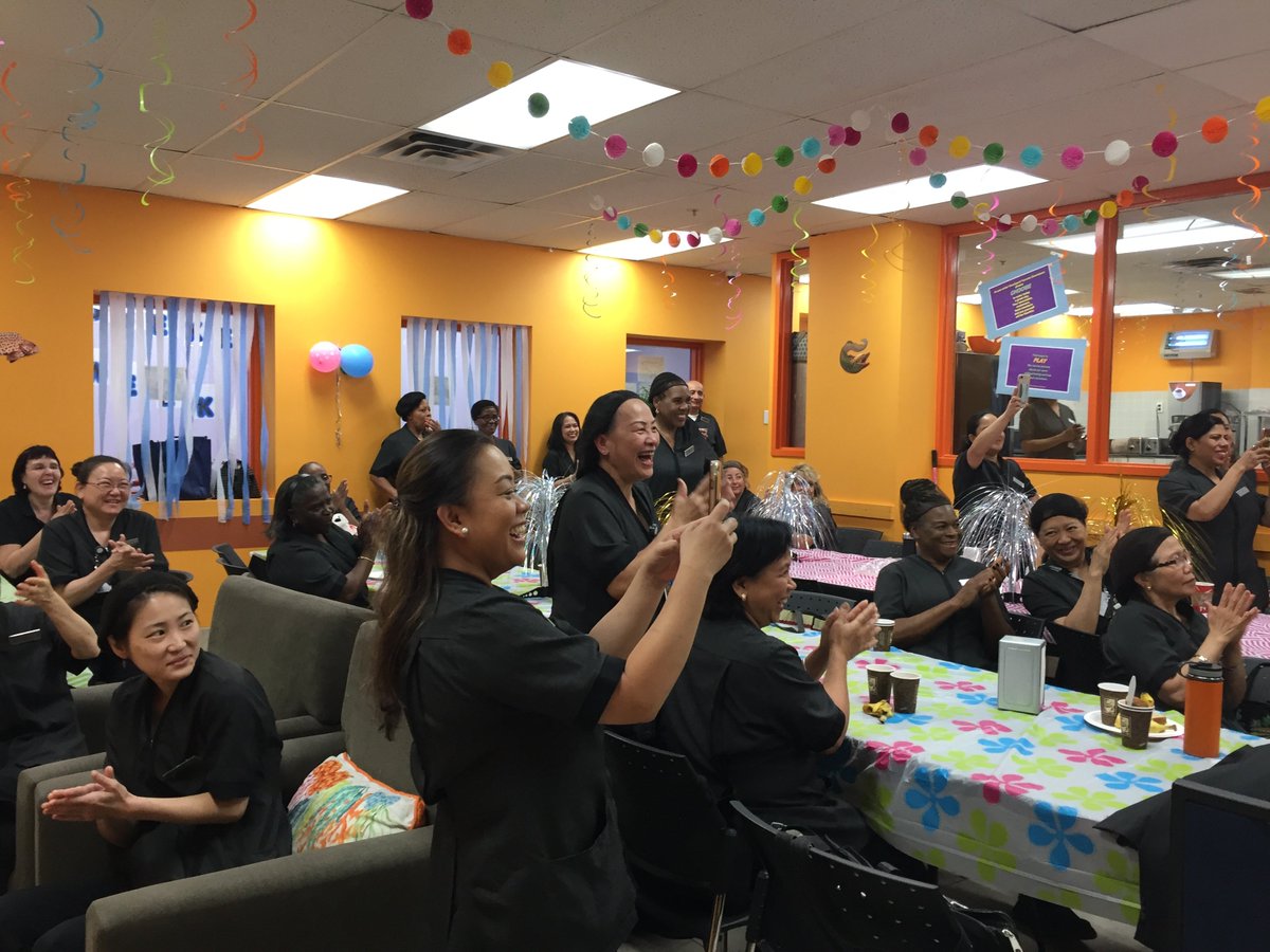 CourtyardYYZ's tweet photo. This week we at the Courtyard Toronto Downtown are celebrating #InternationalHousekeepingWeek! We began the festivities with a kick-off breakfast, and a (quite competitive) game of musical chairs.

Thank you to our Heart of the House team for all that you do! https://t.co/fZ8TLfkv1X