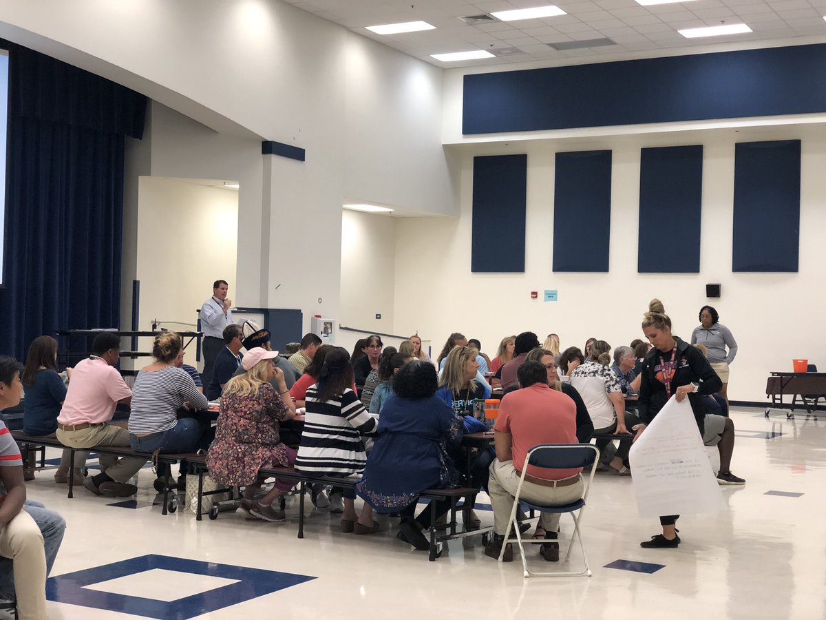 SRMSCowboys's tweet photo. #DataDrivenDialogue today at our PD! Narrowing our focus and examining subgroup data & getting specific, intentional, and purposeful in our planning for instruction. This Cowboys faculty is rockinโ it! @IRCSchools @SDIRCDrMcData https://t.co/h07bKkz5Hb