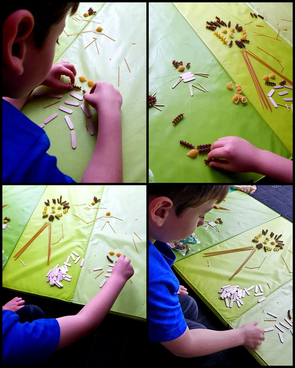 PeterHenryBr's tweet image. Learning body parts today was #funfunfun @RavenswoodPS 🙂 This P3 pupil created our family using different kinds of pasta and wooden sticks #Healthweekhomeworkgrid #Learningbodyparts #wheredidthedogcomefrom 😁