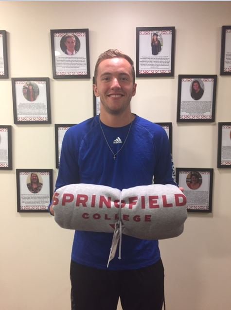 SCCareerCenter's tweet photo. We are happy to announce our raffle winner from last night's Graduate Schooling Planning program, Jeremy DeRoche! He is a Junior in Sports Biology, and now has an awesome blanket :) https://t.co/HH6lsMeyWN