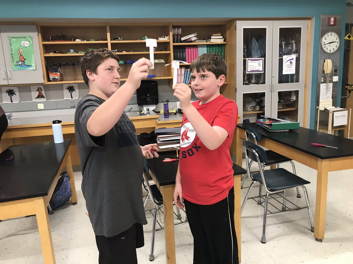 Testing our prototypes in Science! <a href="/MulliganNMS/">Mrs. Mulligan</a>