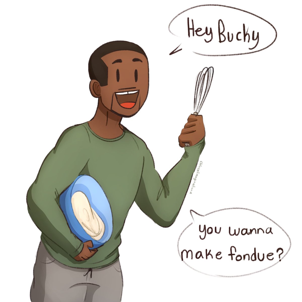?Sometimes you just wanna make fondue with your bro?
#falconandwintersoldier