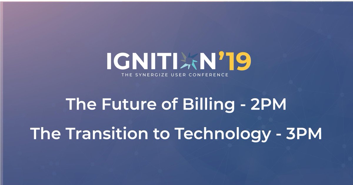 Microdea's tweet photo. We're all set up and ready to go! Our first session start soon. Join us for The Future of Billing at 2:00pm and The Transition to Technology at 3:00pm. Here's a chance to work with us directly to help design the future of Microdea products. #ignition2019 https://t.co/ar7avAFL15