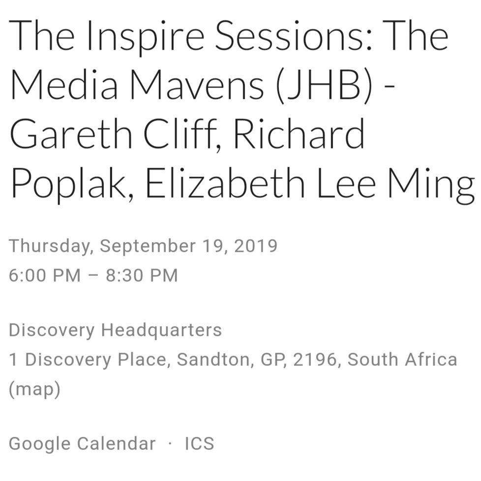 jeastern_101's tweet photo. Excited for this #InspireSession tomorrow night at the new @Discovery_SA building 😍 #heavychef! Proud nephew! @ElizabethLMing https://t.co/pbWhD77Bv1