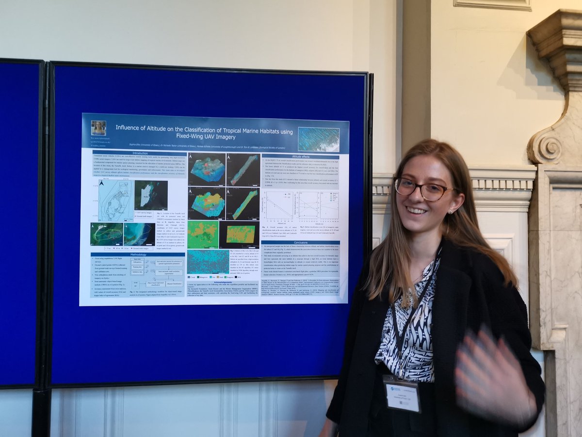 explorer_mel's tweet photo. Check out these #BIOTScience smiles!!! Congrats to our students for presenting some cracking posters stemming from our #drone and #hydrophone data! https://t.co/mL9MZHlxky
