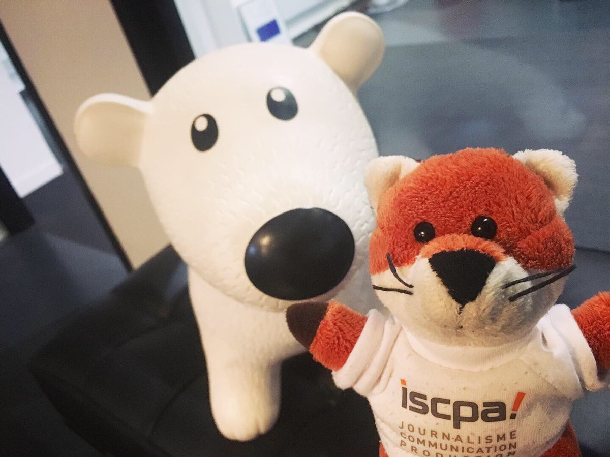 RookieIscpa's tweet photo. Quand je rencontre un confrère chez @AgenceADeque 🦊🐼 #influence #mascotte #TourEmedia2019 https://t.co/bQmx8d76av