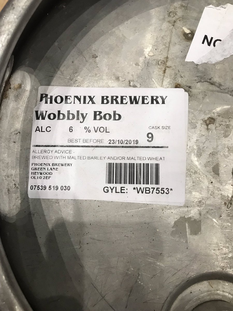 NorthwichBeer's tweet image. The shelving is set up.  The Beers are being delivered. WOBBLY BOB is back. Hope you can make it this weekend