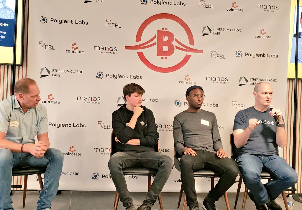 hackapreneur's tweet photo. Decentralized Identity is the 🔑 for Interoperability across blockchains. -Matt McKinney @ArcBlock_io
#blockchainseattle #seattle #blockchain https://t.co/QrVR9LyD4y