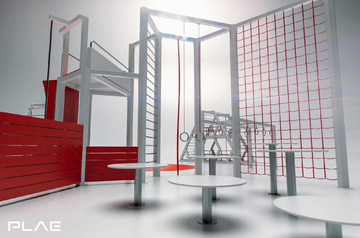 plaeglobal's tweet photo. Performance Structures are uniquely built to elevate human performance through primal movements, beyond what's possible in the weight room. With fully customizable options for team logos, equipment, and structures - there are no limits.

#PLAE #RefuseSecondBest #MoveLikeAHuman https://t.co/1daCXpOVKo