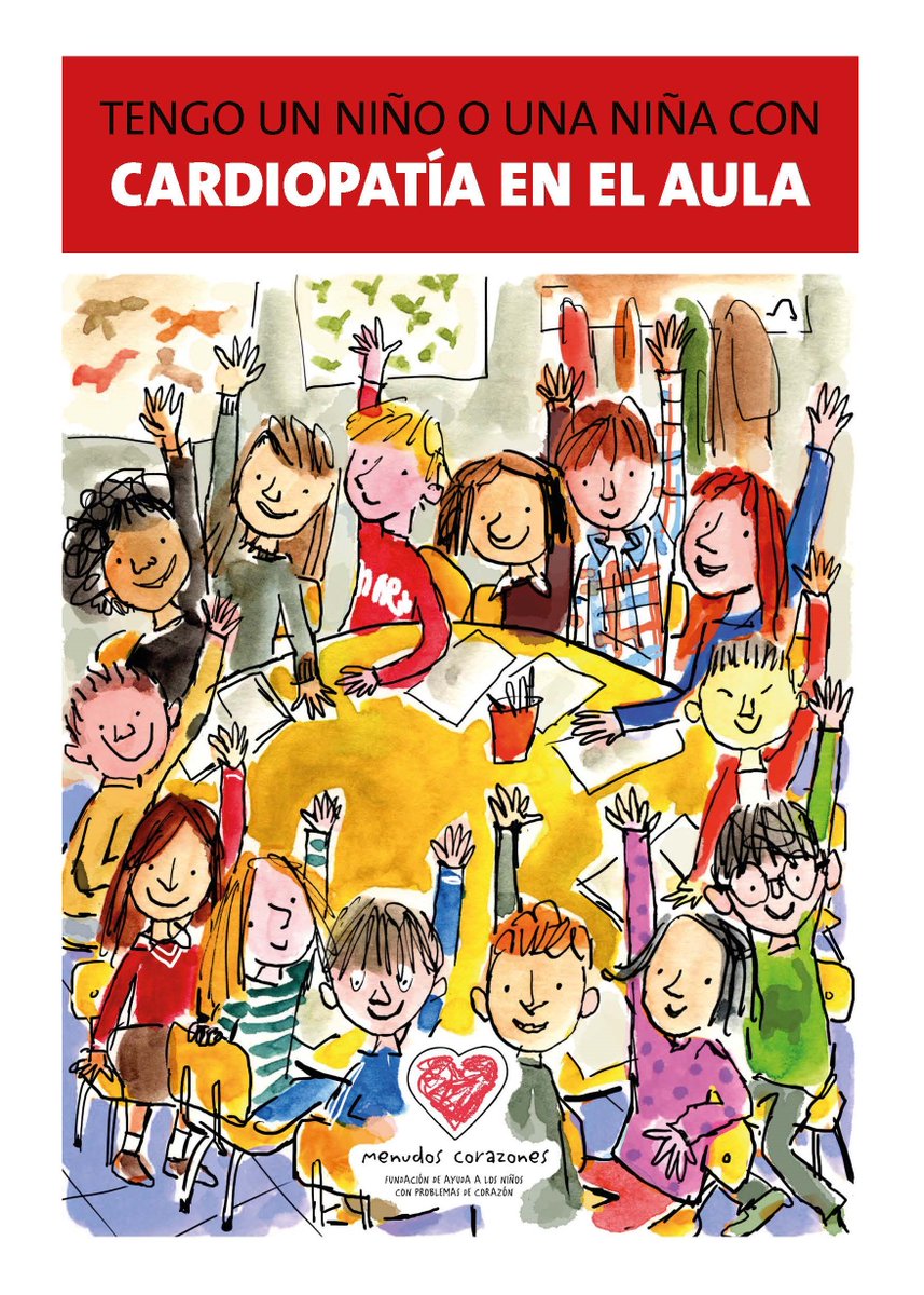 MenudosMenudos's tweet photo. Nueva edición actualizada de nuestra guía para #profes, que informa de los cuidados especiales que el alumnado con #CardiopatíasCongénitas puede necesitar. Descárgala, solicítala y compártela con tu #cole o centro educativo 👉 https://t.co/DUQTMeL3O6 https://t.co/hvQLAZoIlQ