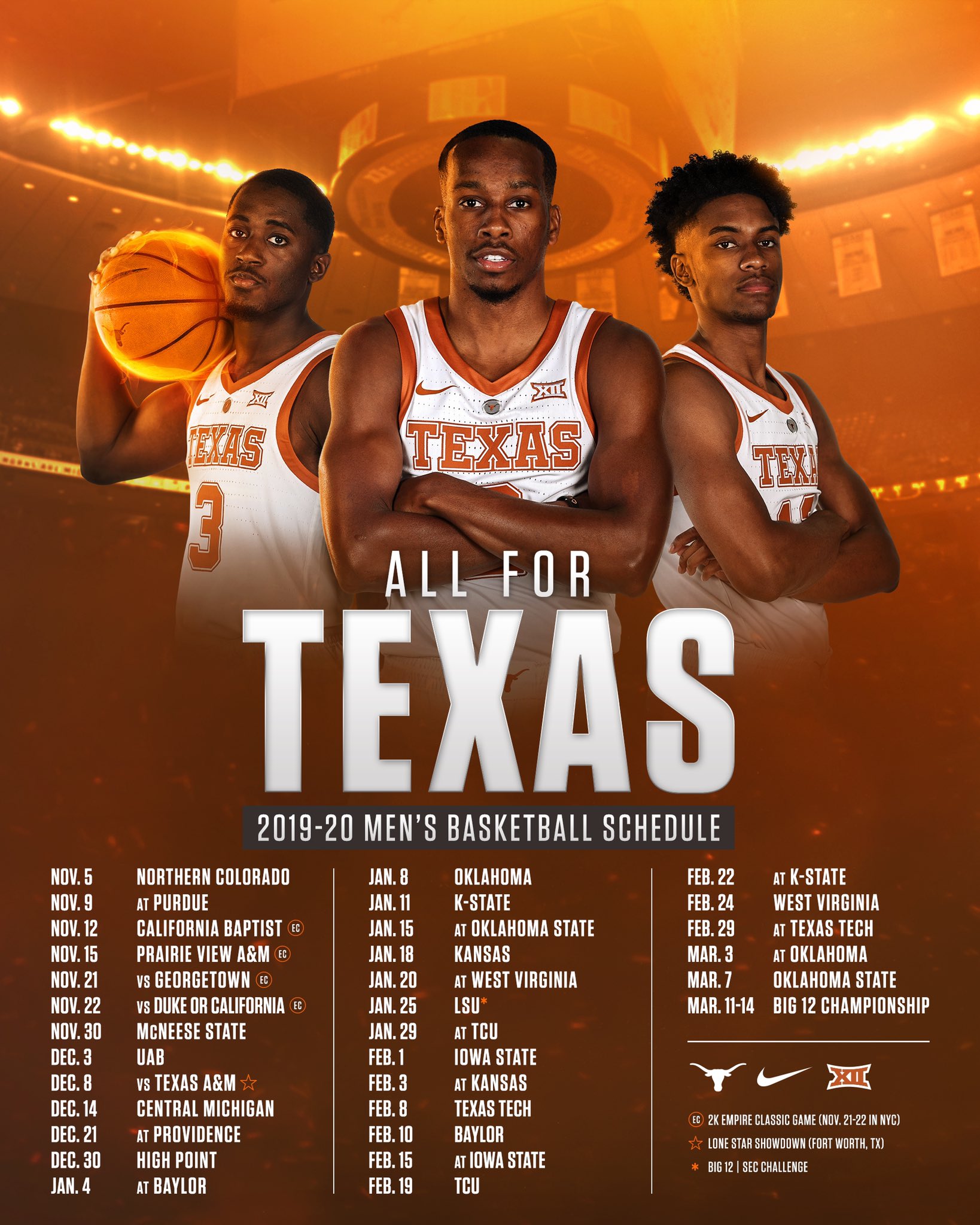 21-22 Men's Basketball Poster