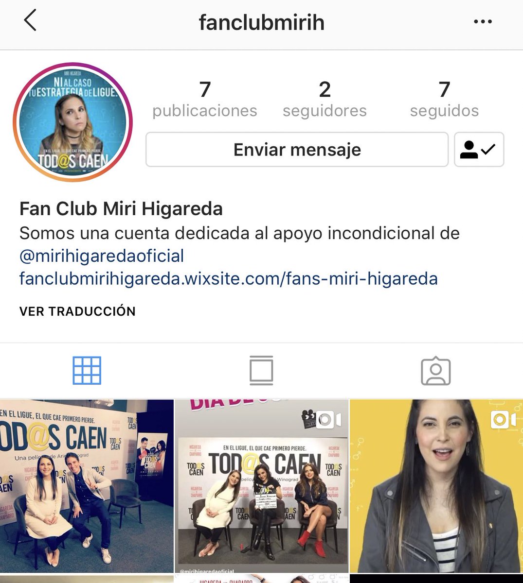 Fans Miri Higareda tweet media