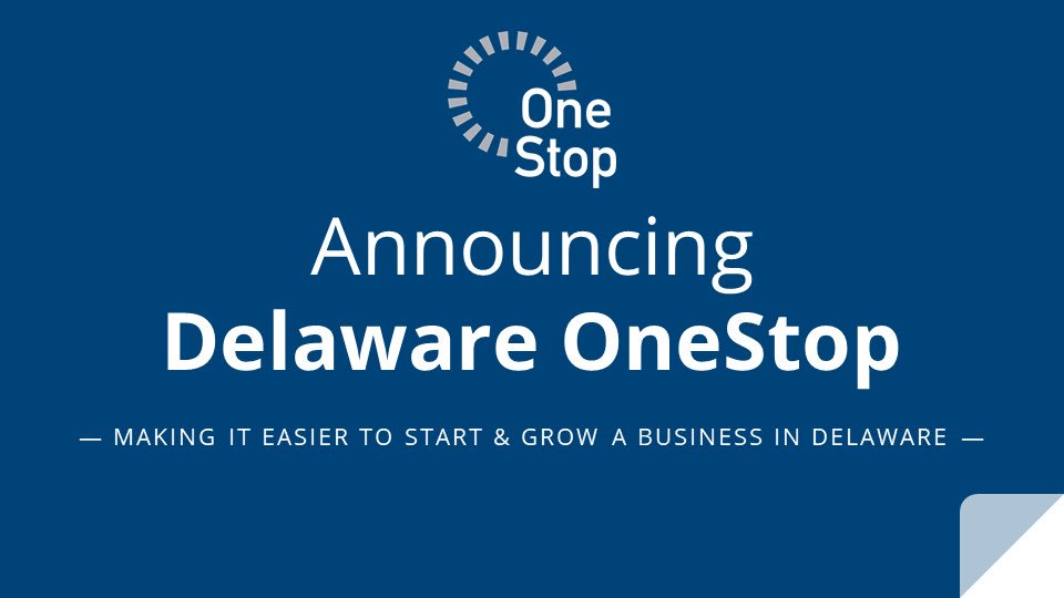 JohnCarneyDE's tweet photo. Happening 🔜 We’re officially launching #Delaware OneStop, a redesigned online tool that centralizes the licensing, registration and employer requirements—making it easier to start and grow a business.

▶️https://t.co/PJjVnTk88S
▶️https://t.co/UL7HORhtj9

#ChooseDelaware #delbiz https://t.co/ZlEyQ3q5jd