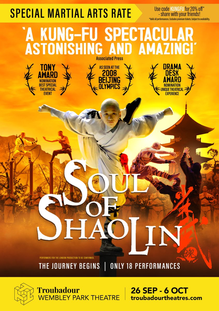 FSFilmFestival's tweet photo. Congratulations to the winners TAICHIDUNKS, DEEP_PHAT, Alena Mikolaj, Nick Wong and Mark Sears
You have won two tickets for you and your friend to go see Soul of Shaolin. We hope you enjoy.
#fightingspiritfilmfestival #fsff2019 #soulofshaolin #martialarts https://t.co/9aG9r4rRWm