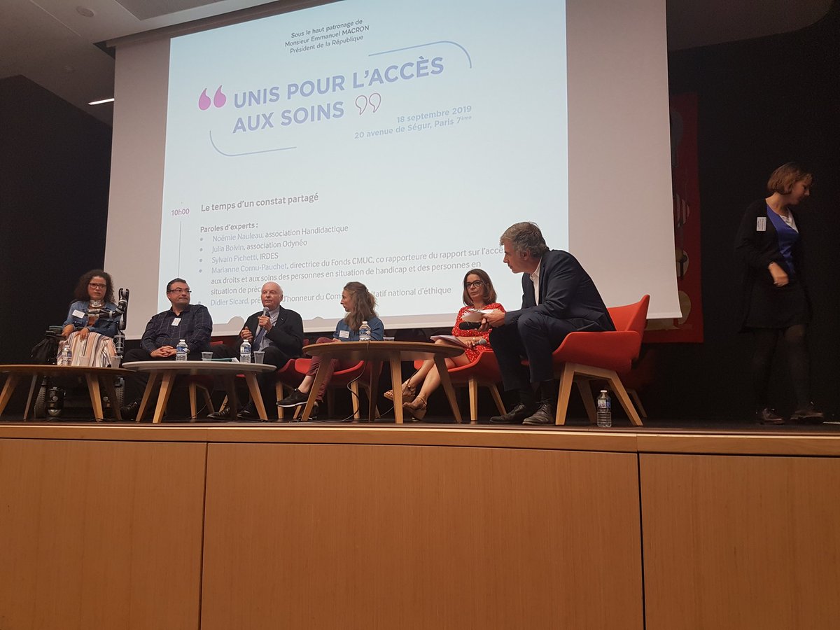 CoipletJj's tweet photo. "Unis pour l'accès aux soins" des personnes vivant avec un #Handicap : merci à Pascal Jacob, #handidactique et tous les partenaires organisateurs, pour la qualité des échanges : "partager et agir" afin d'améliorer l'accès aux droits et à la santé. https://t.co/ZenrggOS7L