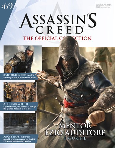 AccessTheAnimus ar Twitter: "Issue 69 of #AssassinsCreed The Official Collection will featuring Mentor Ezio Auditore! The issue releases in UK and on October 16. https://t.co/g3RYMuN02M / Twitter