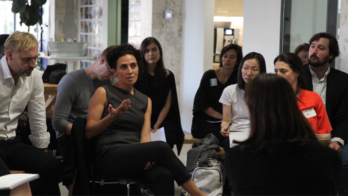 van_alen's tweet photo. Scenes from yesterday’s forum on the link between mental health &amp; the urban built environment w/@cli_au. Thanks to @blhassinger and reps from @nycHealthy, @GC_CUNY and @COOKFOXarch for their contributions and @HLArchitects for hosting us. https://t.co/WwIfkCe8be