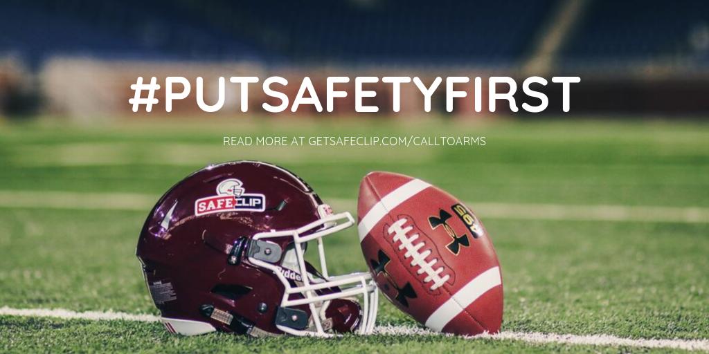 MayfieldAth's tweet photo. We are fighting to #putsafetyfirst with our pending litigation against NOCSAE &amp; the nation's top football helmet manufacturers. Read about it: https://t.co/mEbflxLtE7

@espn @SportsCenter @BLEACH_REPORT @BleacherReport @NCAAFootball @USAFootball @NFL #safeclip https://t.co/3bwGNmG5v8