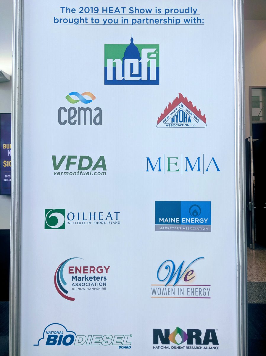 nefiaction's tweet photo. Thank you again to our sponsors, partners, and everyone else that made the first-ever HEAT Show possible. #heatingoil #oilheat #bioheat #propane #LPG #biodiesel #hvac #homeheating #homecomfort #homeenergy #heatingfuel https://t.co/xnyYHU36lT