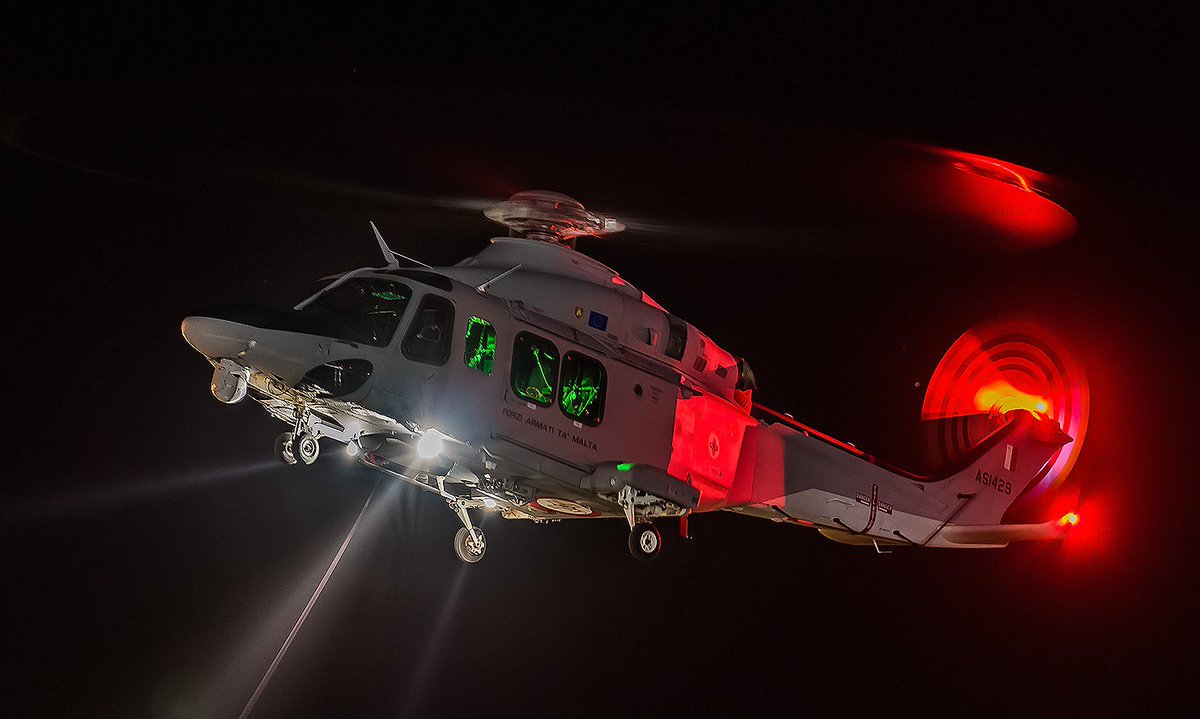 scandura's tweet photo. @RadioRadicale 3โฃ
2019-09-18
1851z โฑ๏ธ20:51 CEST
๐ด SAR
๐AFM ๐ฒ๐น Armed Forces Of Malta AW139 #AS1429 (AIS โ๏ธ c/s "SAR 2281") returning to Luqa.
1822z ๐
(34 25 N 014 29 E)
๐ 83 nm ๐งญ S Malta
๐ 115 nm ๐งญ N Khoms
#migrants #Libya #migranti #Libia https://t.co/cJZf0iVyJW