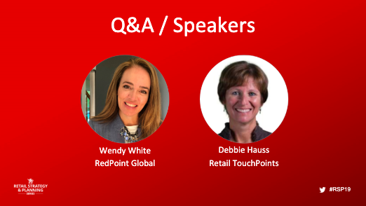 BILL_marketing's tweet photo. RTouchPoints: Q&amp;A starts now with Wendy White of RedPointGlobal. Submit your questions here: https://t.co/f4NZDs6dbY #RSP19 https://t.co/8ptydOHY8w