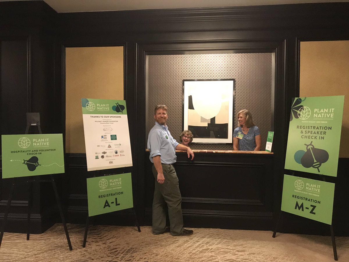 PlanItNative's tweet photo. We’re ready for you here at #PlanItNative19 at the InterContinental hotel! Come by and register this afternoon until 5 and skip the line in the morning! https://t.co/1vPvEZF0Ex