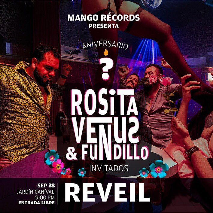 reveilworld's tweet photo. wachos de Pachuquita ‼️ andaremos por tus tierras el próximo 28 de septiembre en #JardinCaníbal junto a grandes amigos @rositavenusrock 👽 gracias a #MangoRecords por la invitación 🚀 https://t.co/jFmjfNKHYC
